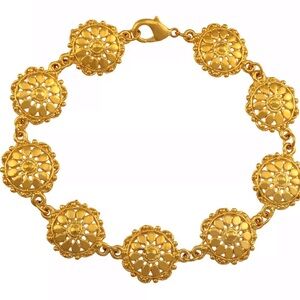 24k Gold Plated Bangle Bracelet Openable 1…